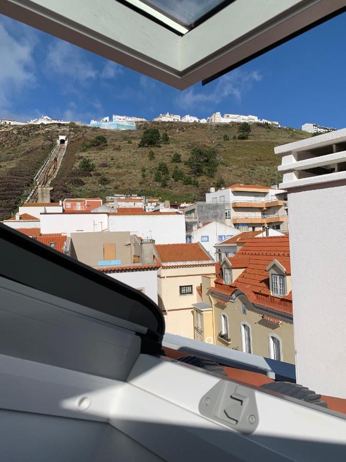 Casa Na Onda Elevador Apartment Nazare Exterior photo